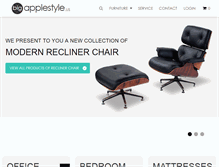 Tablet Screenshot of bigapplestyle.us